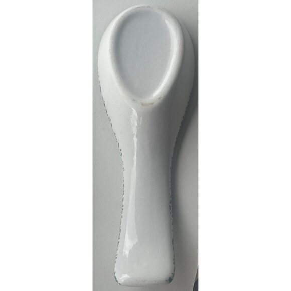 Ceramic Winter Holidays Christmas Tree Napkin Holder and Spoon Holder (READ) - Picture 6 of 16